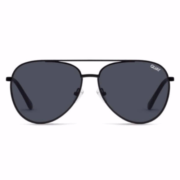 NEW Quay Starry Eyed Sunglasses Black/Smoke main image 8